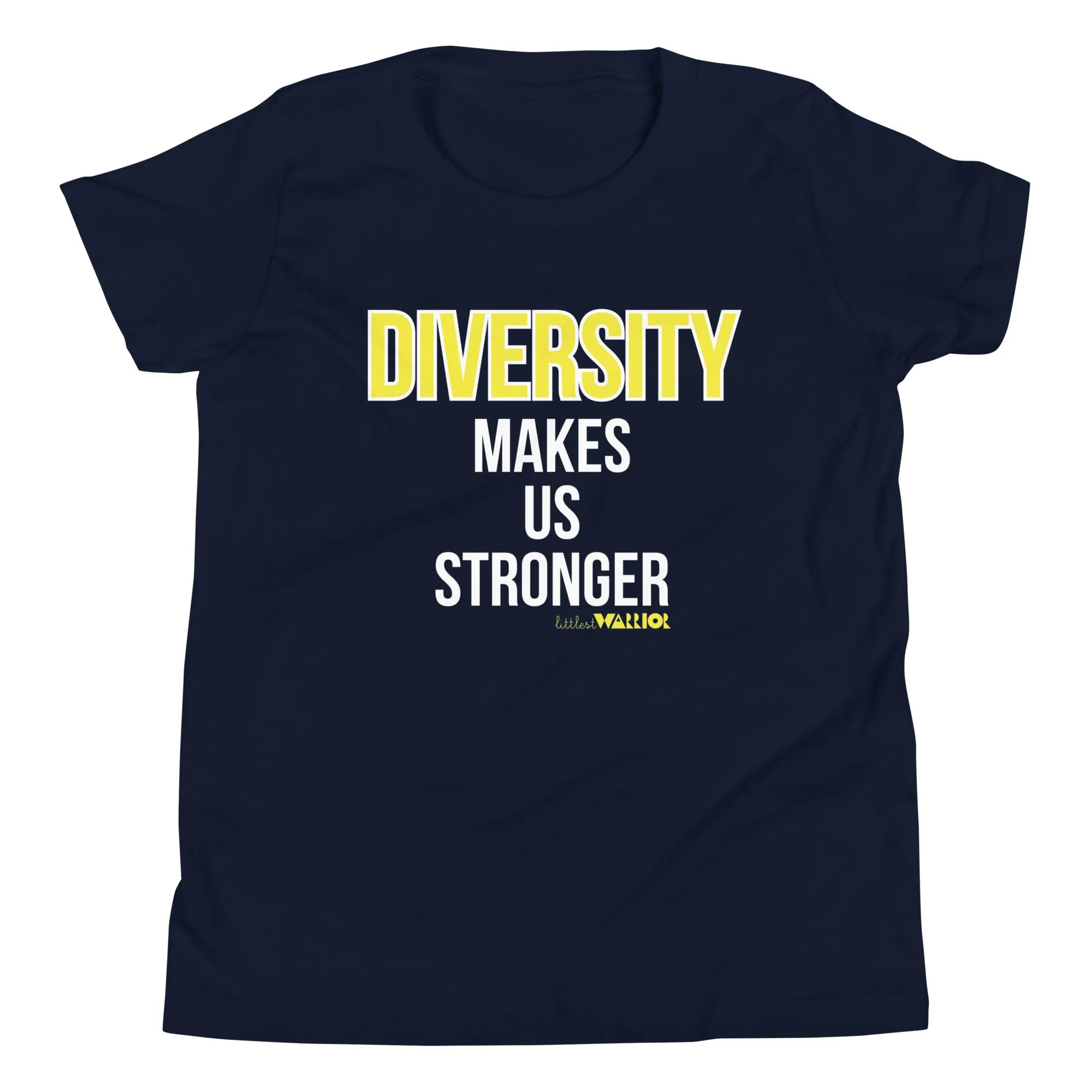 Diversity Makes Us Stronger Youth Short Sleeve Tee