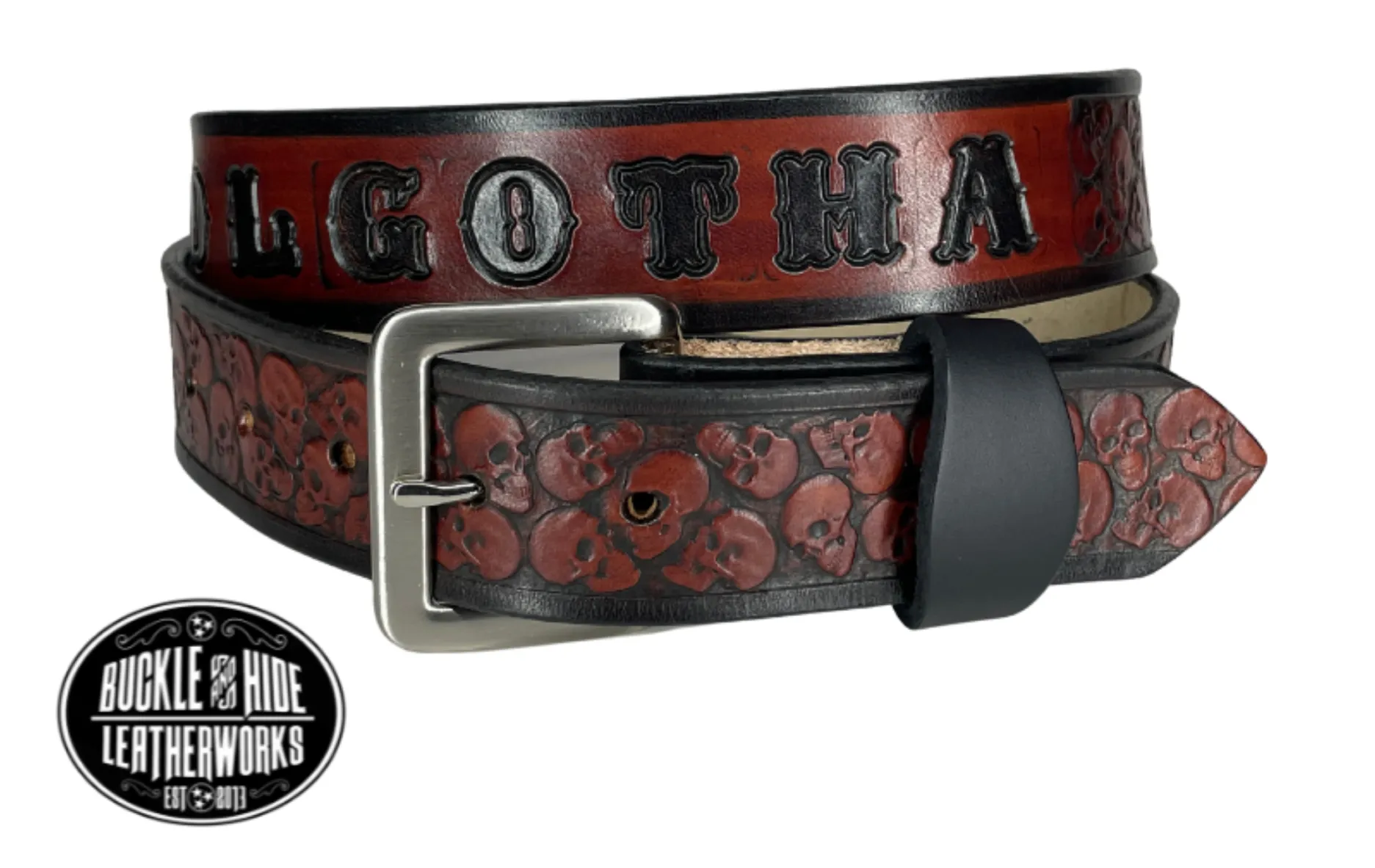 "The Forsaken" Leather Belt